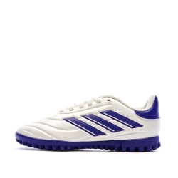 Chaussures de Futsal Blanches/Bleu Garçon Adidas Copa Pure 2