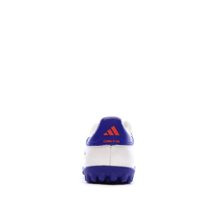 Chaussures de Futsal Blanches/Bleu Garçon Adidas Copa Pure 2