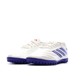 Chaussures de Futsal Blanches/Bleu Garçon Adidas Copa Pure 2