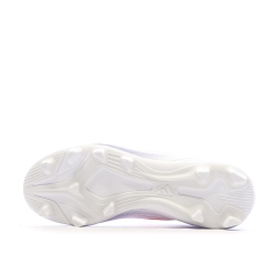 Chaussures de football Blanches/Bleu Garçon Adidas F50 Club Fxg