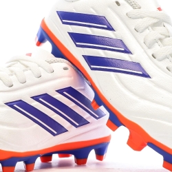 Chaussures de Foot Blanches Junior Adidas Copa Pure 2 Club FxG