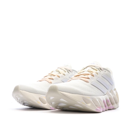 Chaussures de running Blanches/Bleu Femme Adidas Switch