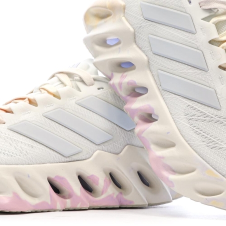 Chaussures de running Blanches/Bleu Femme Adidas Switch