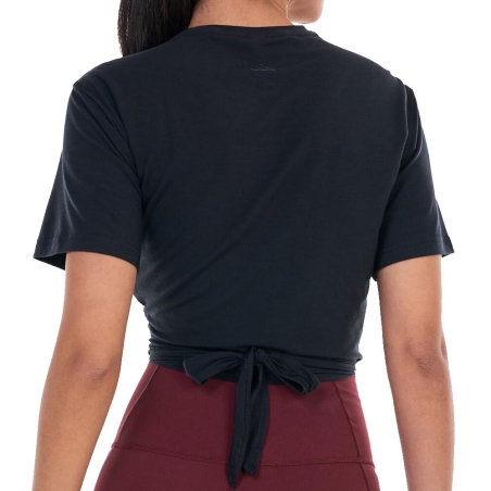 T-shirt Noir Femme Adidas Yga