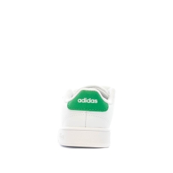 Baskets Blanches/Vert Enfant Adidas Advantage