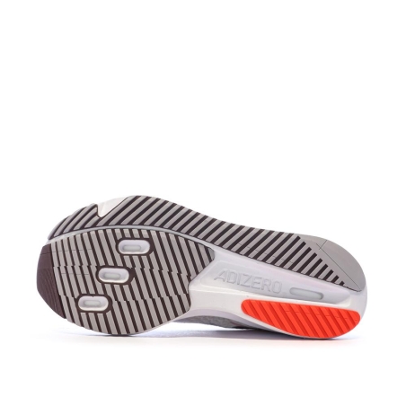 Chaussures de running Blanches/Roses Femme Adidas Adizeros