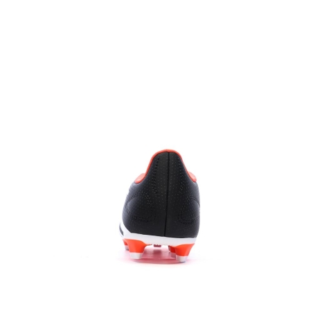 Chaussures de football Noires/Blanches/Rouges Garçon Adidas Predator Club Fxg