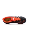 Chaussures de football Noires/Blanches/Rouges Garçon Adidas Predator Club Fxg