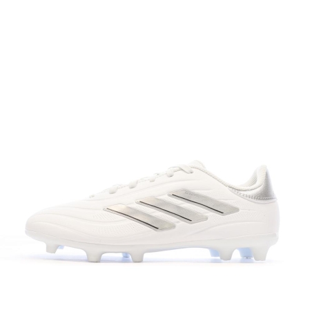 Chaussures de football Blanches Garçon Adidas Copa