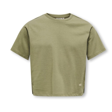 T-Shirt Kaki Fille Kids ONLY Silvina
