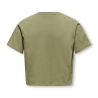 T-Shirt Kaki Fille Kids ONLY Silvina