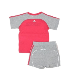 Ensemble Gris/Rose Garçon Adidas Z51693
