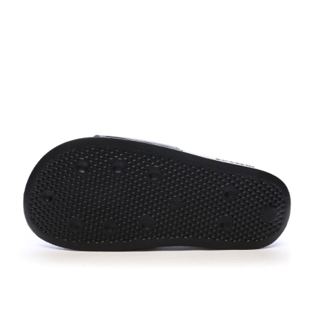 Claquettes Noires/Blanches Garçon Adidas Adilette Lite