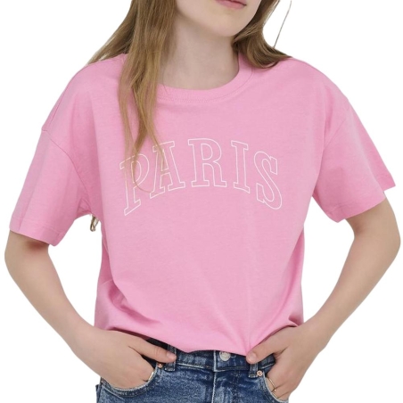 T-Shirt Rose Fille Kids ONLY Kogrexa
