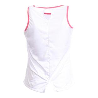 Débardeur Blanc/Rose Fille Reebok C74154
