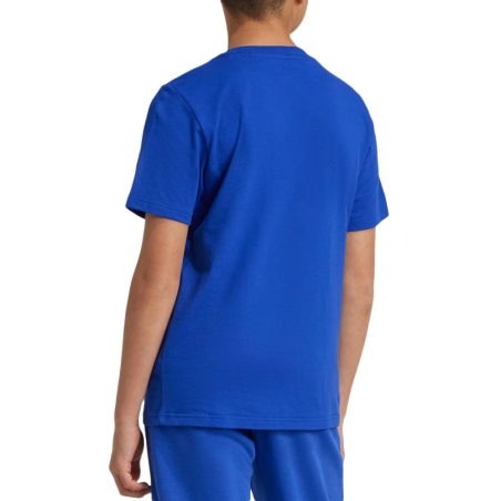 T-Shirt Bleu Garçon Adidas We Crew