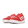 Baskets Rouges/Blanches Garçon Adidas Forum