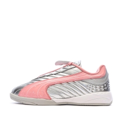Baskets Argent/Rose Fille Puma Goalgetter