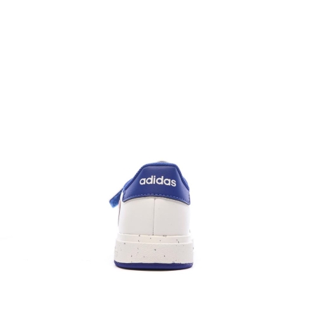 Baskets Blanc/Bleu Garçon Adidas Grand Court Spider-man