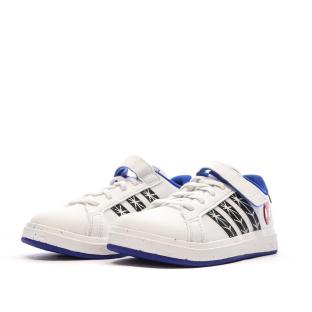 Baskets Blanc/Bleu Garçon Adidas Grand Court Spider-man