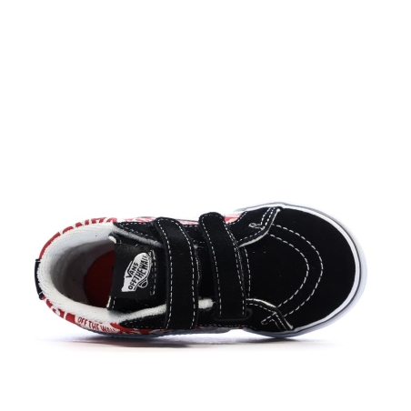 Baskets Rouge/Noir Enfant Vans Td Sk8-mid Reissue V Logo