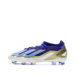 Chaussures de football Noires/Bleu Garçon Adidas Crazyfast League