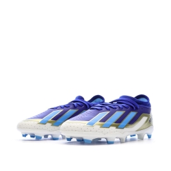 Chaussures de football Noires/Bleu Garçon Adidas Crazyfast League