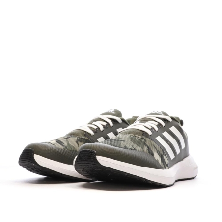 Baskets Kaki Garçon Adidas Fortarun 2.0