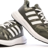 Baskets Kaki Garçon Adidas Fortarun 2.0