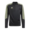 Veste Zippée Noir/Jaune Garçon Adidas Tiro23
