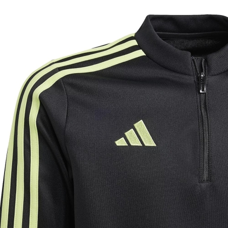 Veste Zippée Noir/Jaune Garçon Adidas Tiro23