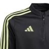 Veste Zippée Noir/Jaune Garçon Adidas Tiro23