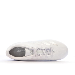 Chaussures de Foot Blanches Junior Adidas Predator League FG