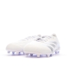 Chaussures de Foot Blanches Junior Adidas Predator League FG