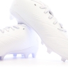 Chaussures de Foot Blanches Junior Adidas Predator League FG