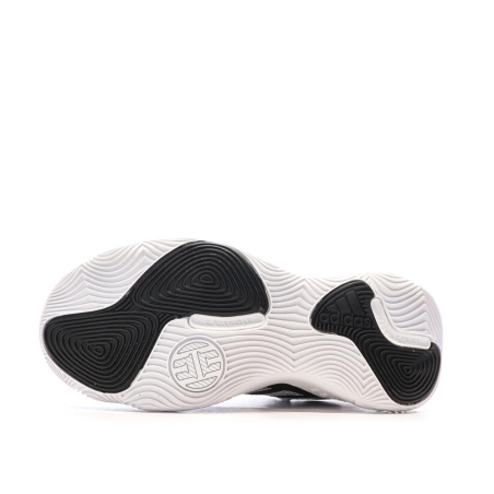 Chaussures de Basketball Noires Junior Adidas Harden Stepback 3