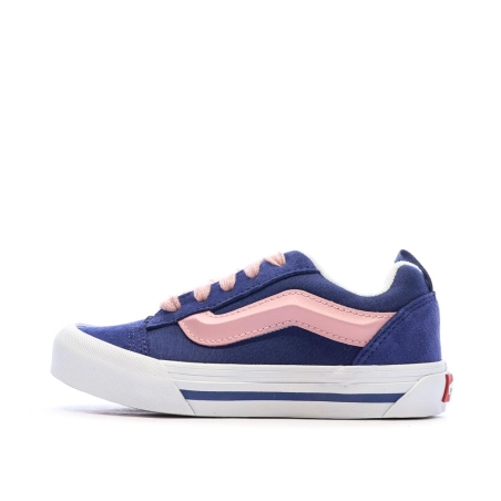 Baskets Bleu/Rose Fille Vans Knu Skool 2