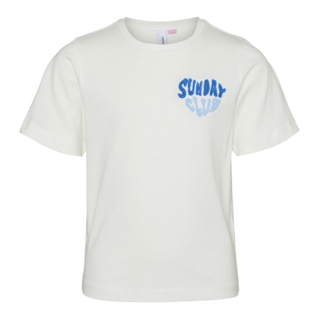 T-Shirt Blanc Fille Vero Moda Frey