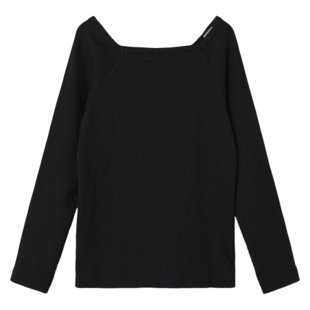 T-shirt Manches Longues Noir Fille Name it Fotilia