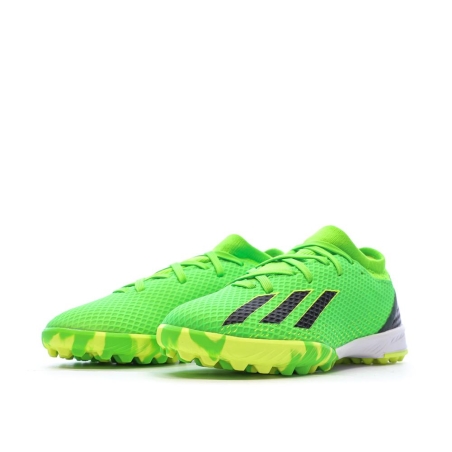 Chaussures de futsal Vertes Garçon Adidas X Speedportal.3