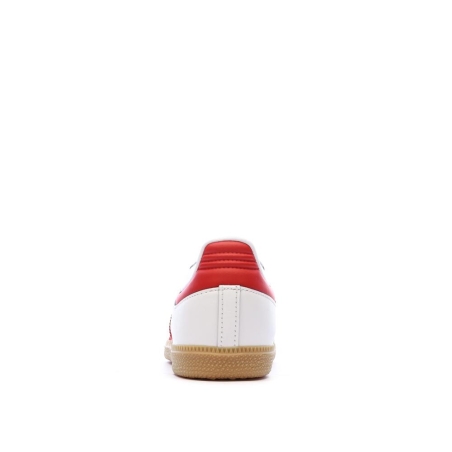 Samba Baskets Blanches/Rouge Enfant Adidas Samba Og C