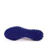 Chaussures Blanc/Bleu Garçon Adidas F50 Club
