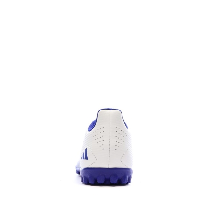 Chaussures Blanc/Bleu Garçon Adidas F50 Club