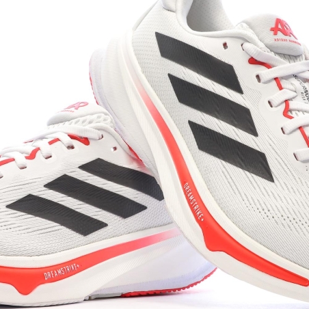 Chaussures de running Blanches/Noir Femme Adidas Rise