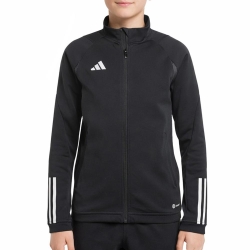 Veste Zippée Noire Garçon Adidas Tiro23