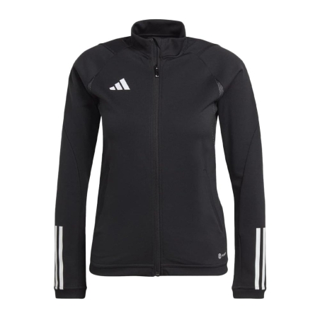 Veste Zippée Noire Garçon Adidas Tiro23