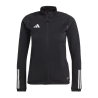 Veste Zippée Noire Garçon Adidas Tiro23