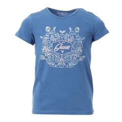 T-shirt Bleu Fille Guess 6YW1