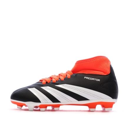 Chaussures de football Noir/Rouges Garçon Adidas Predator Club