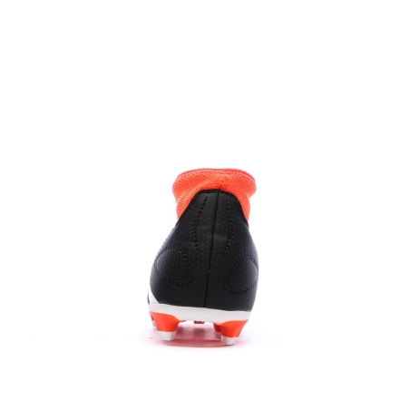 Chaussures de football Noir/Rouges Garçon Adidas Predator Club